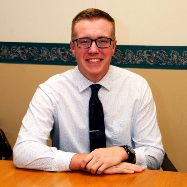 Team member Ethen Hunt